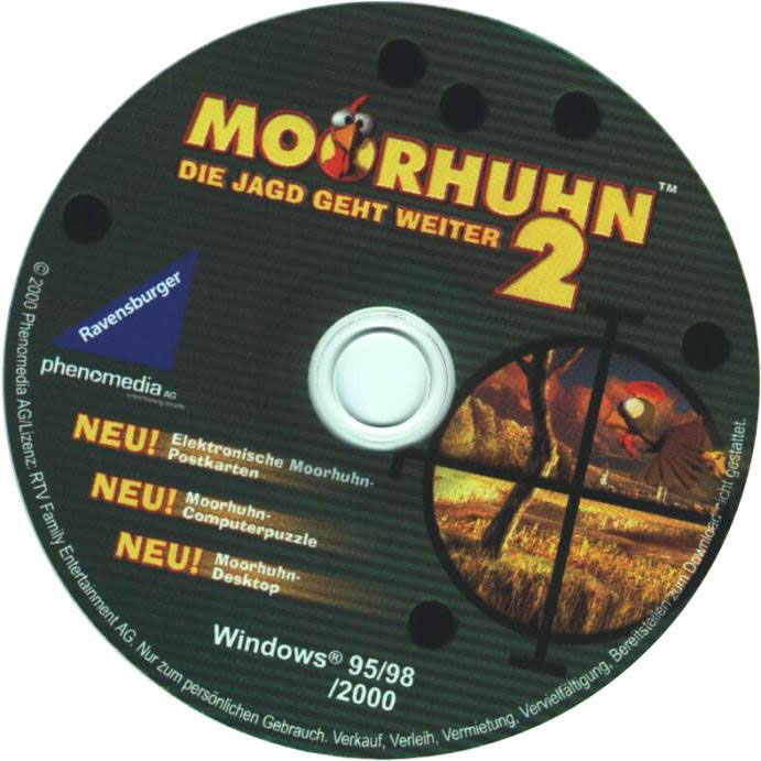 Moorhuhn 2 - CD obal
