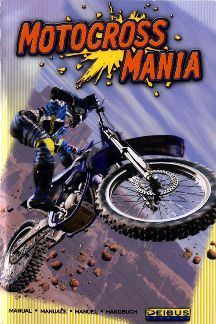Motocross Mania - pedn CD obal