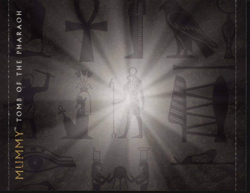 Mummy: Tomb of the Pharaoh - pedn vnitn CD obal