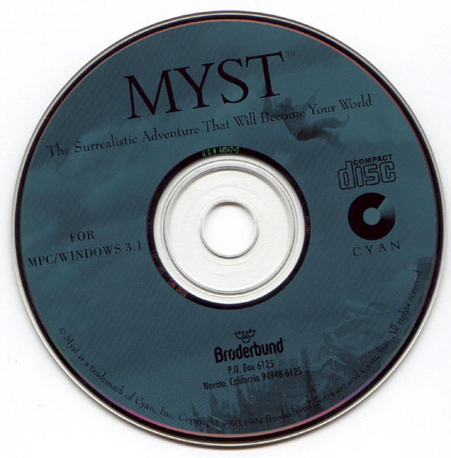 Myst - CD obal