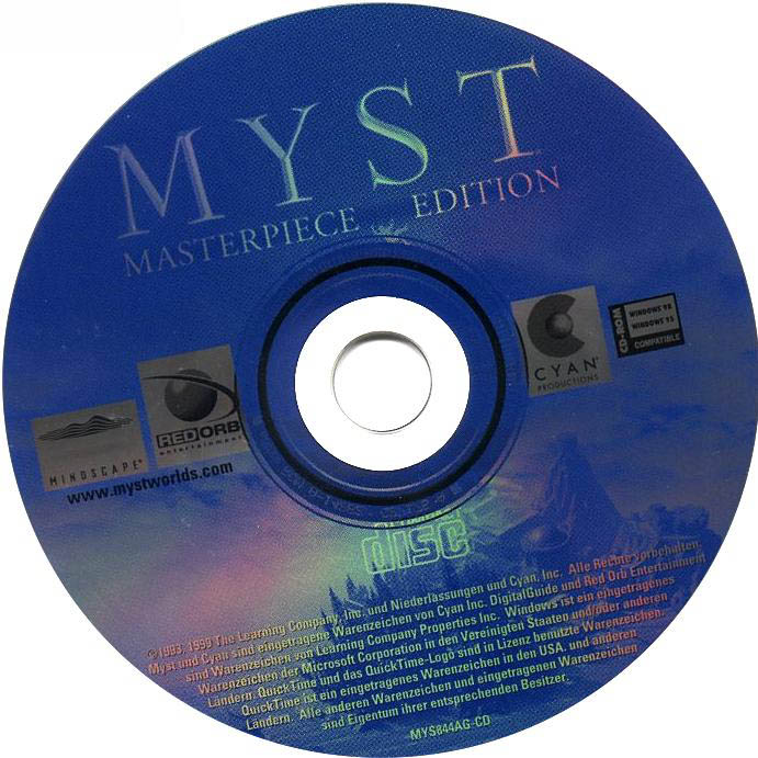 Myst: Masterpiece Edition - CD obal