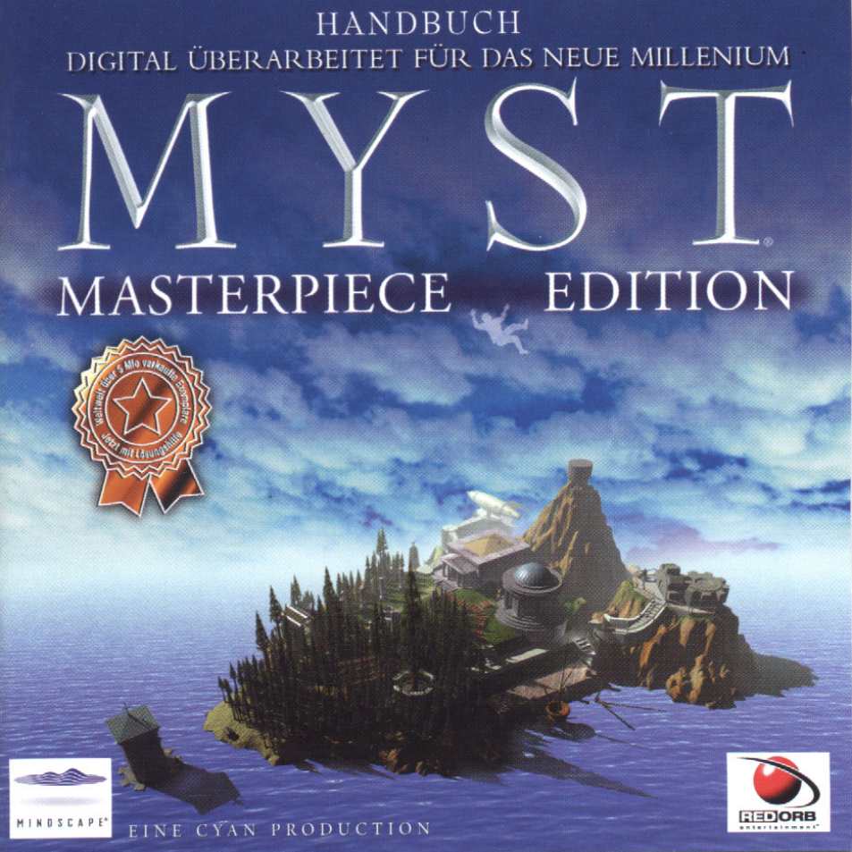Myst: Masterpiece Edition - pedn CD obal
