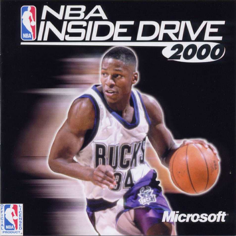 NBA Inside Drive 2000 - pedn CD obal