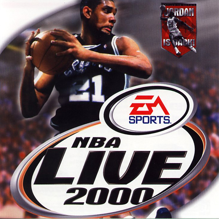 NBA Live 2000 - pedn CD obal