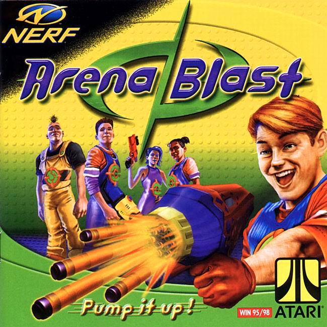 Nerf Arena Blast - pedn CD obal