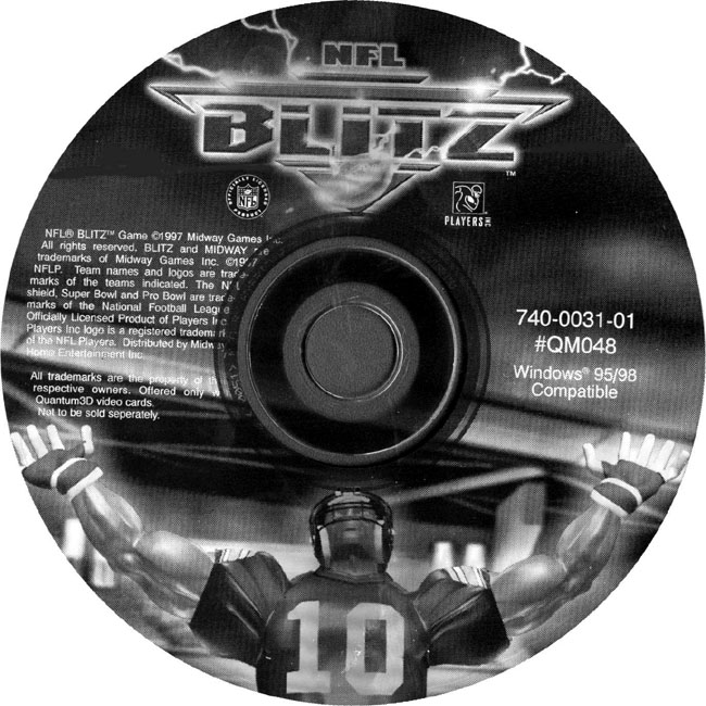 NFL Blitz - CD obal