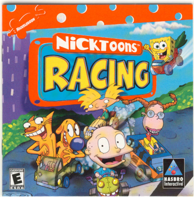 Nicktoons Racing - pedn CD obal