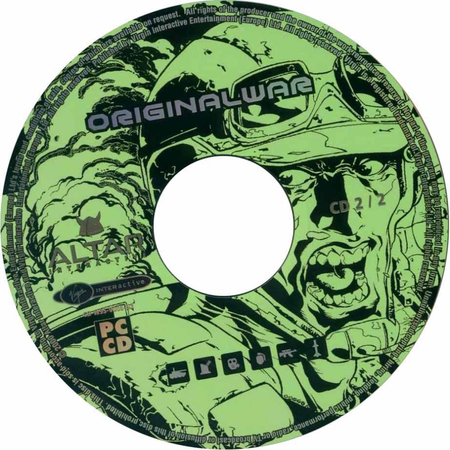Original War - CD obal 2