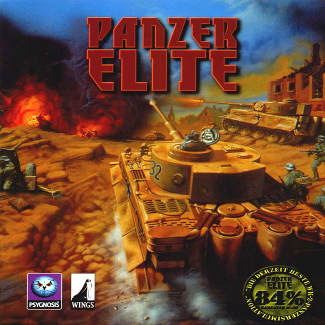 Panzer Elite - pedn CD obal