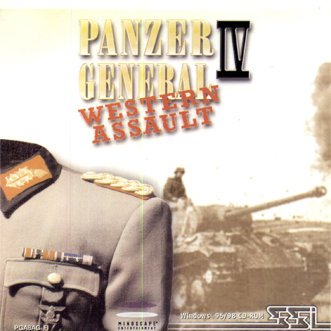 Panzer General 4: Western Assault - pedn CD obal