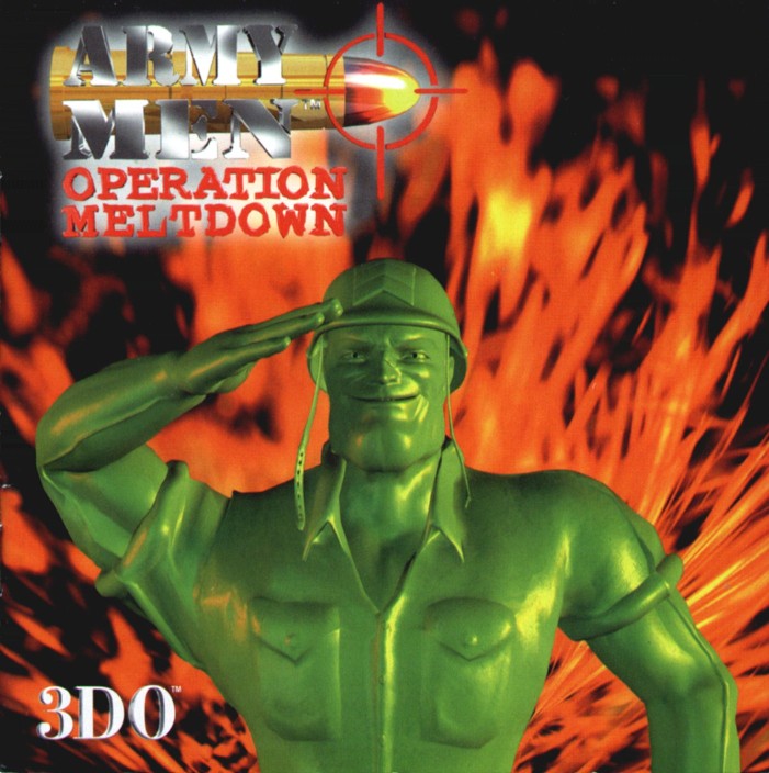 Army Men: Operation Meltdown - pedn CD obal