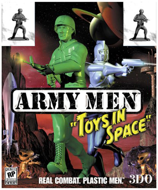 Army Men 3: Toys in Space - pedn CD obal
