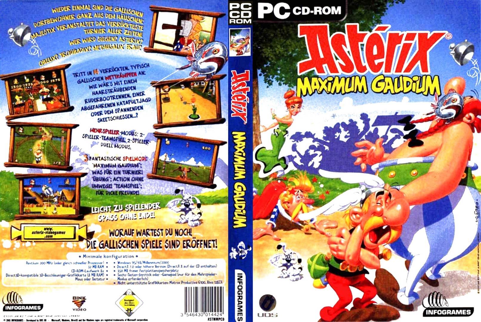 Asterix: Maximum Gaudium - DVD obal