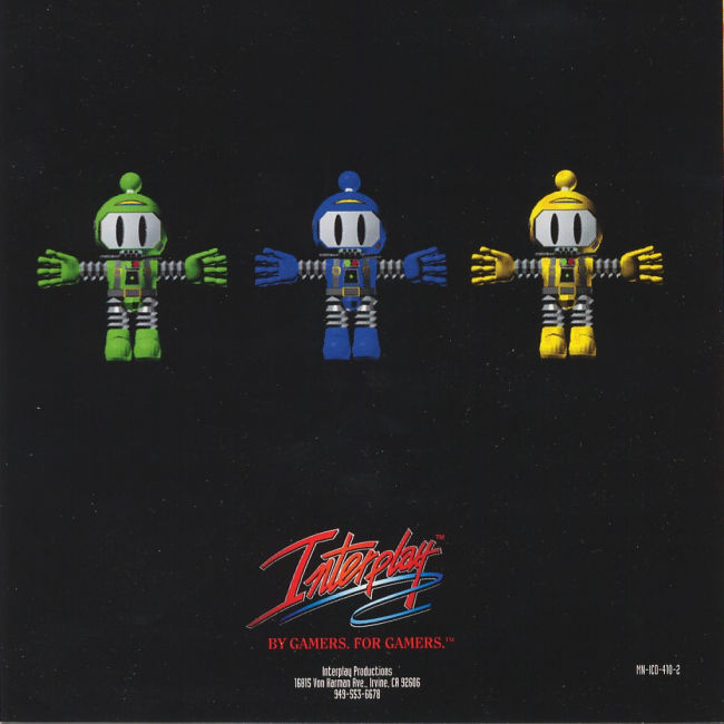 Atomic Bomberman - pedn vnitn CD obal