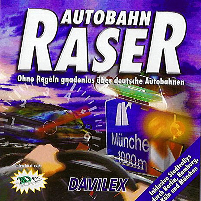 Autobahn Raser - pedn CD obal