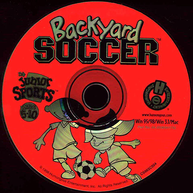 Backyard Soccer - CD obal