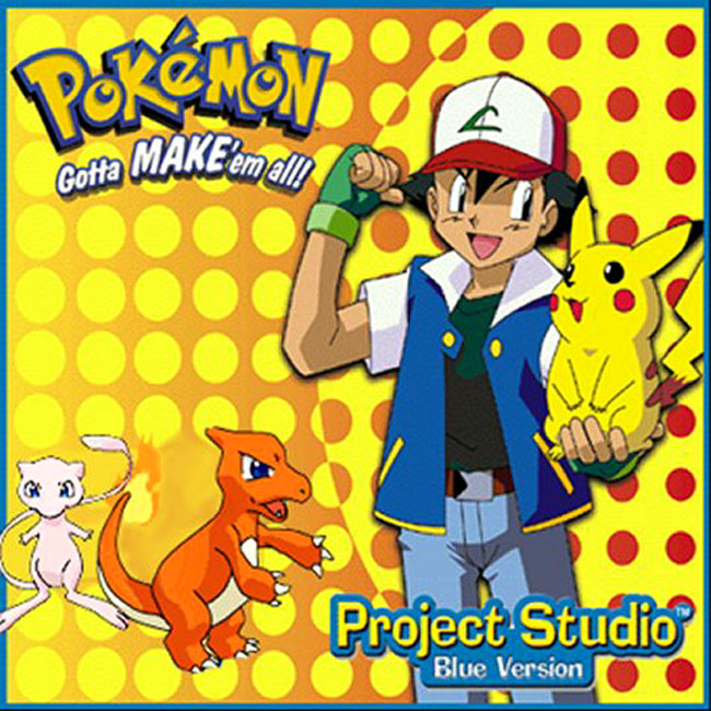 Pokemon: Project Studio Blue - pedn CD obal
