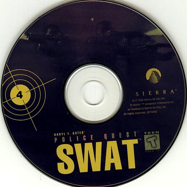 Police Quest: SWAT - CD obal 8