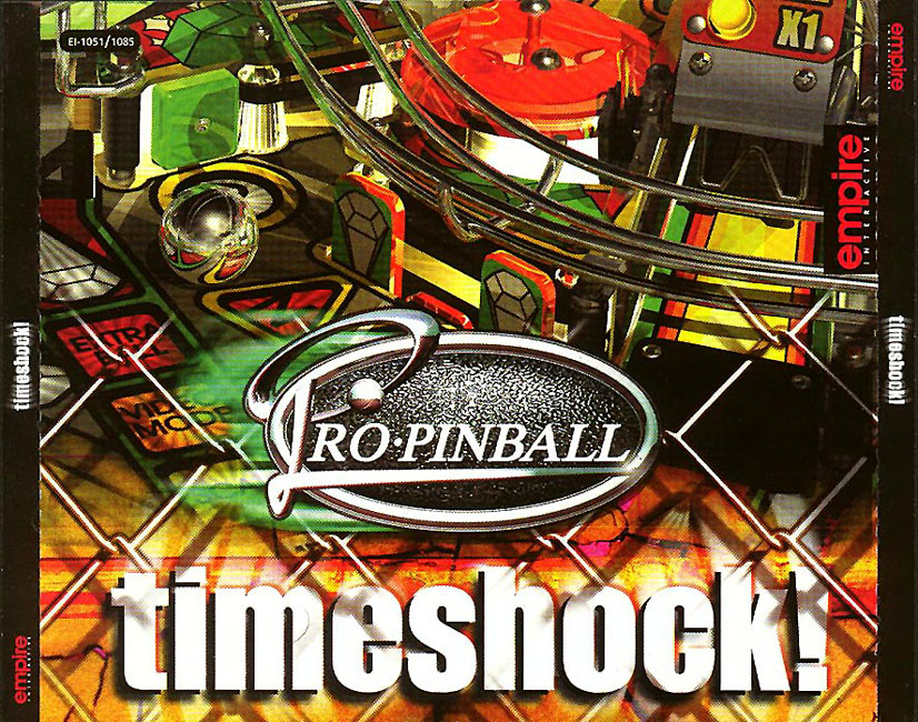 Pro Pinball: Timeshock! - zadn CD obal 2