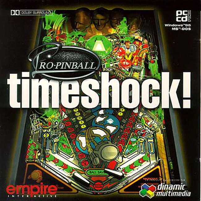 Pro Pinball: Timeshock! - pedn CD obal
