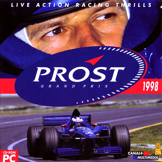 Prost Grand Prix 1998 - pedn CD obal