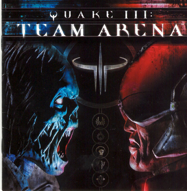 Quake 3: Team Arena - pedn CD obal