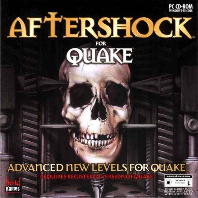 Quake: Aftershock - pedn CD obal