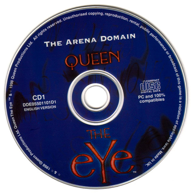 Queen the Eye 1: The Arena Domain - CD obal