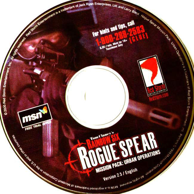 Rainbow Six: Rogue Spear Urban Operations - CD obal 2