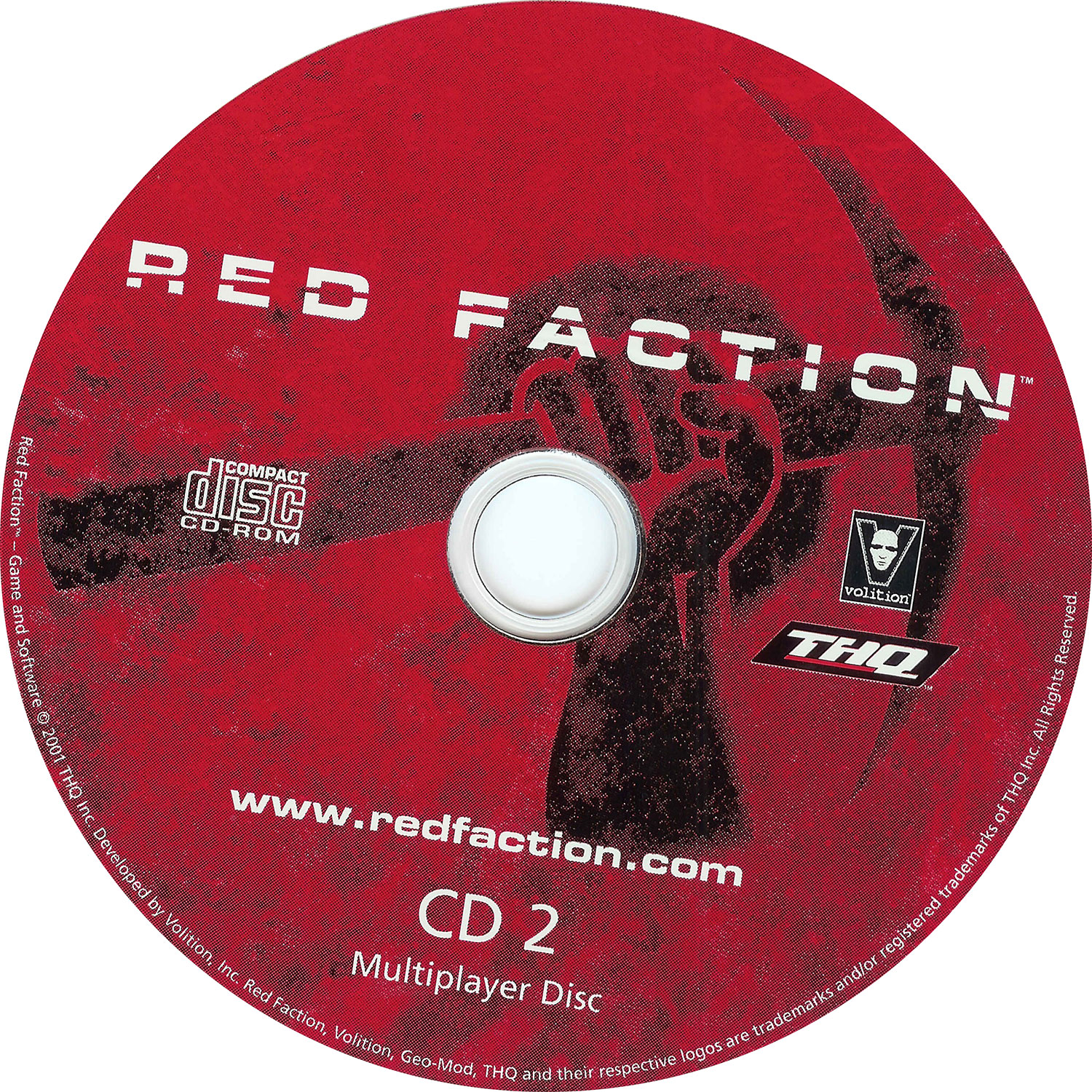 Red Faction - CD obal 2
