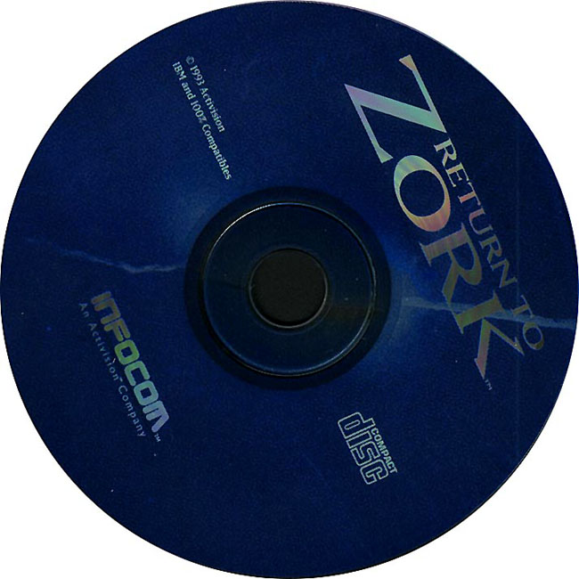 Return to Zork - CD obal