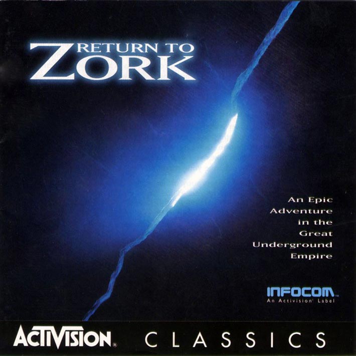 Return to Zork - pedn CD obal