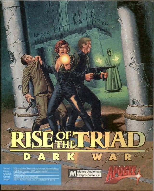 Rise of the Triad: Dark War - pedn CD obal 2