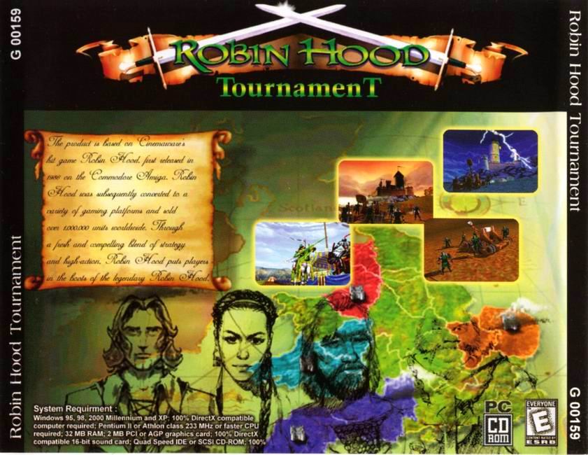 Robin Hood Tournament - zadn CD obal