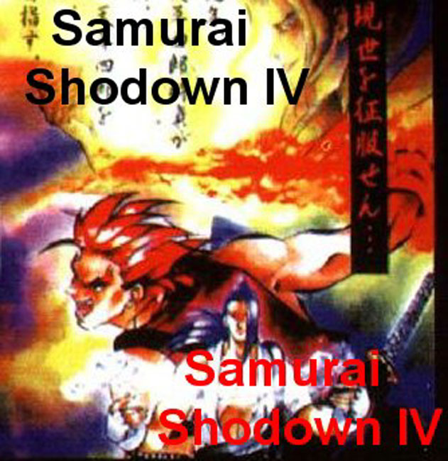 Samurai Shodown IV: Amakusa's Revenge - pedn CD obal