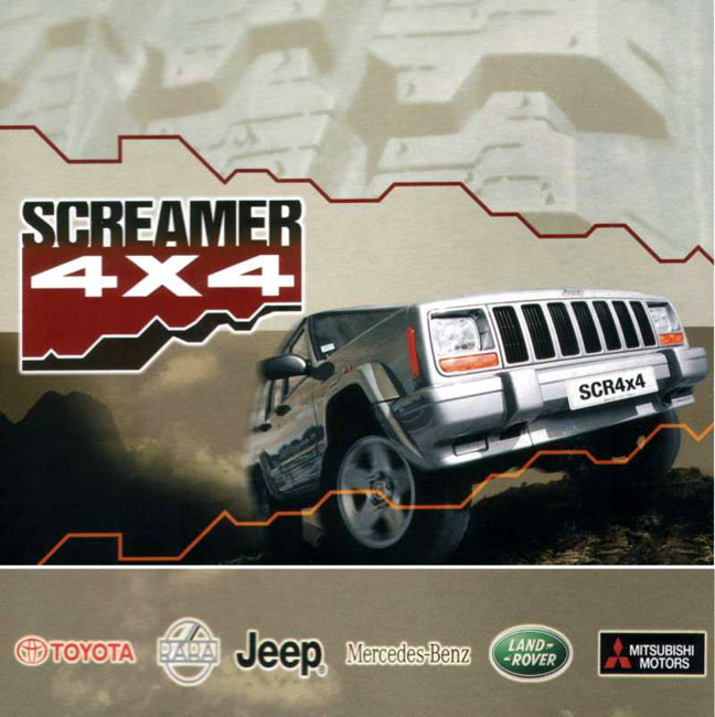 Screamer 4x4 - pedn CD obal