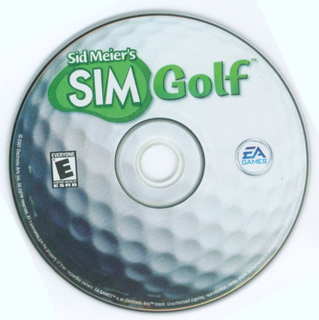 Sim Golf - CD obal