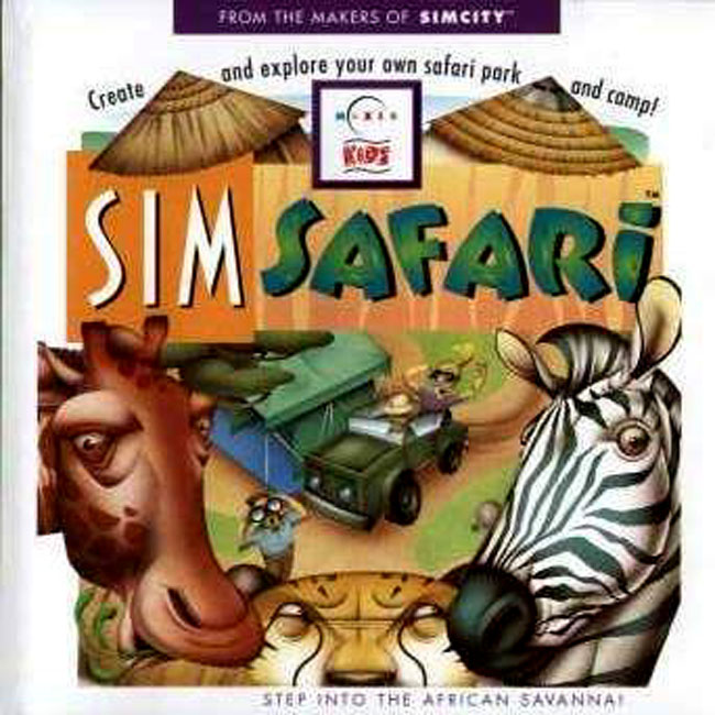 Sim Safari - pedn CD obal