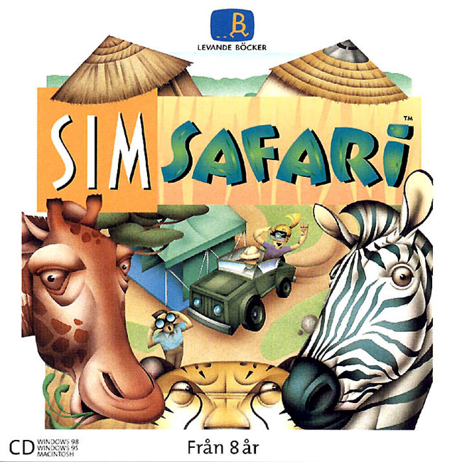 Sim Safari - pedn CD obal 2