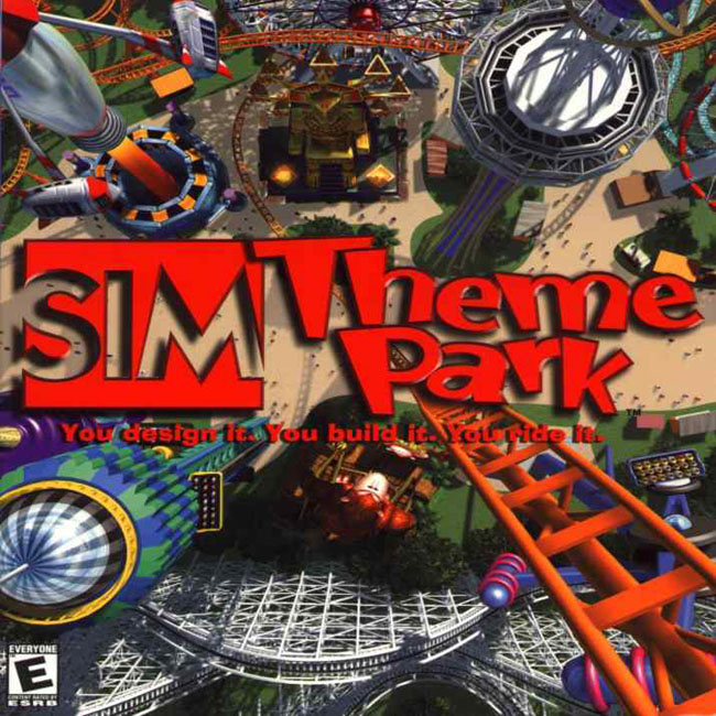 Sim Theme Park - pedn CD obal