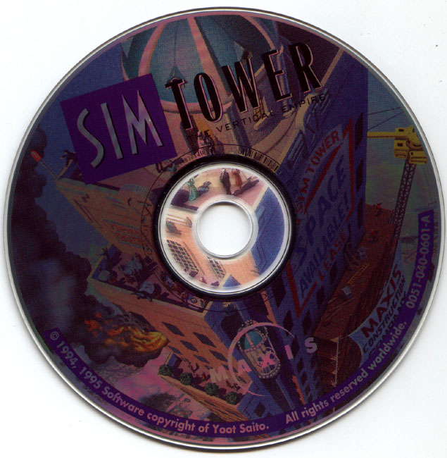 Sim Tower - CD obal