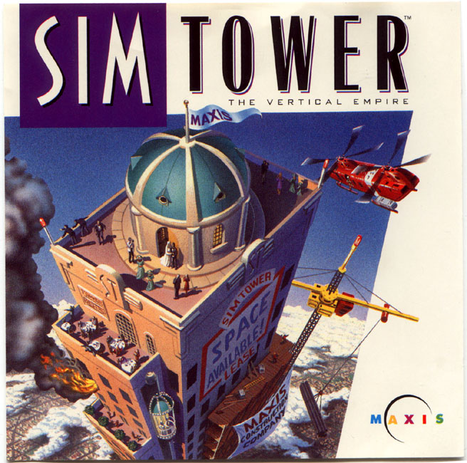 Sim Tower - pedn CD obal