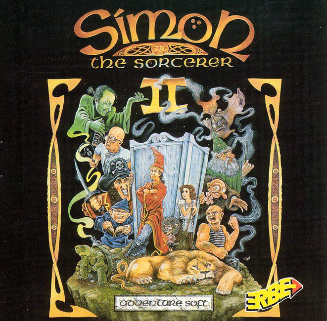 Simon the Sorcerer II: The Lion, the Wizard and the Wardrobe - pedn CD obal