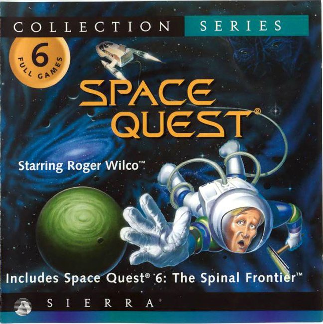 Space Quest: Collection Series - pedn CD obal