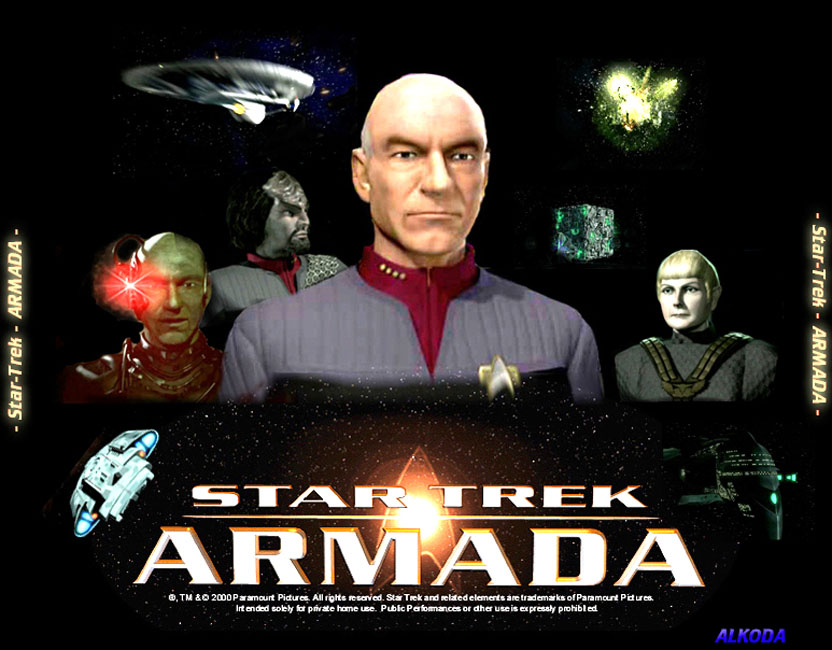 Star Trek: Armada - zadn CD obal