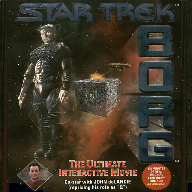 Star Trek: Borg - pedn CD obal