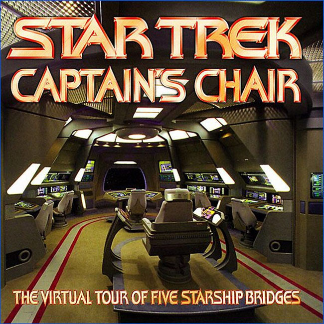 Star Trek: Captain's Chair - pedn CD obal
