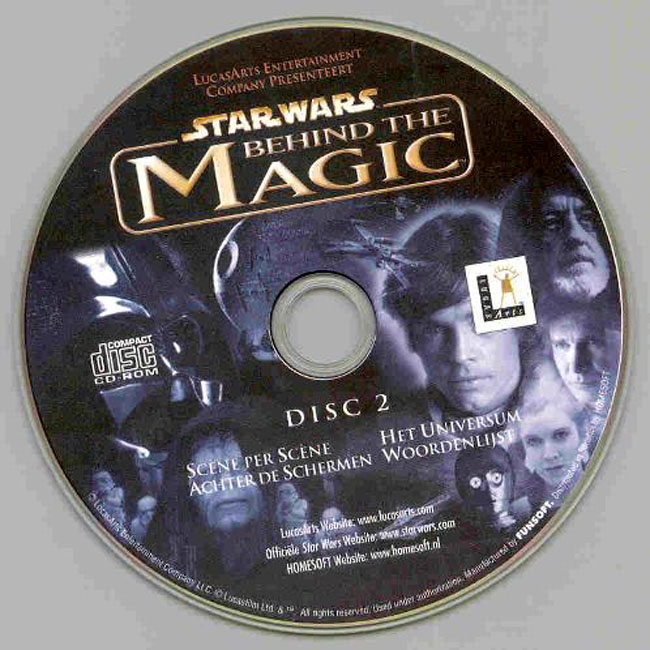 Star Wars: Behind the Magic - CD obal 2