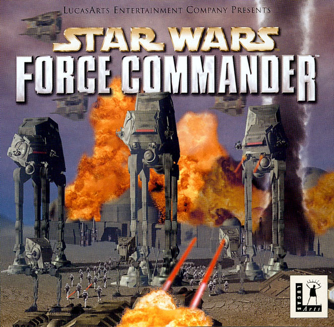 Star Wars: Force Commander - pedn CD obal 2