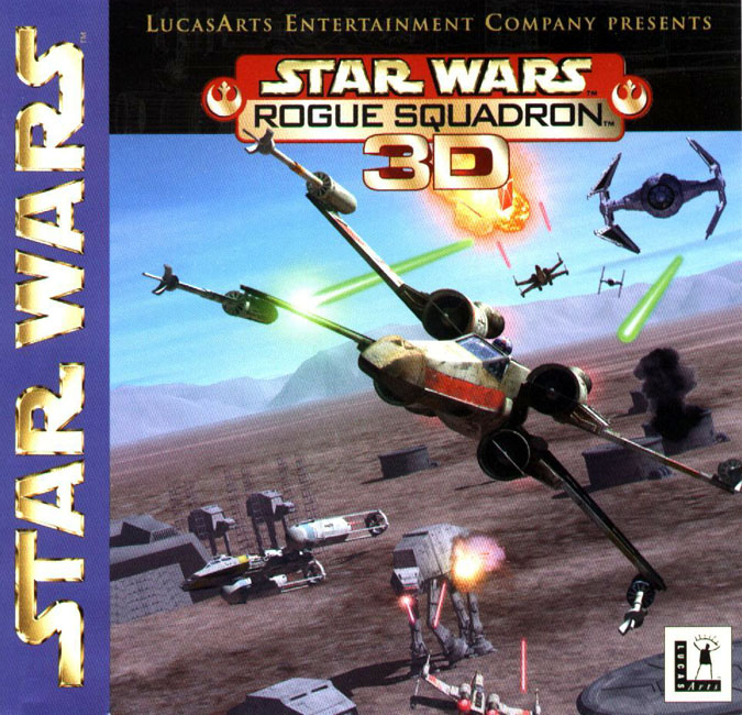 Star Wars: Rogue Squadron 3D - pedn CD obal